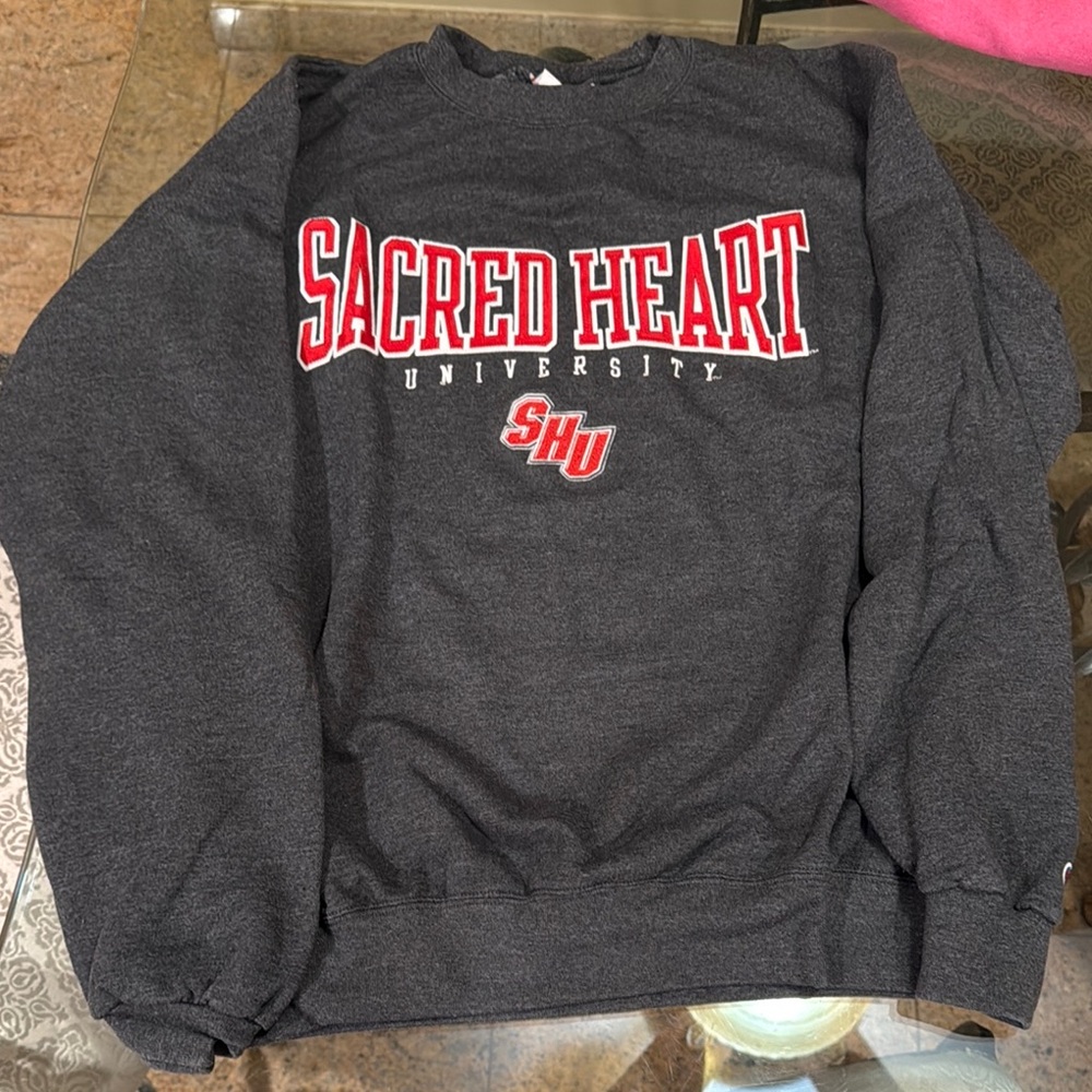 Sacred Heart University Dark Gray Sweater